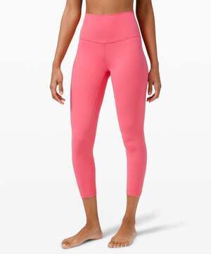 Lululemon Align High-Rise Pant 25" Guava Pink Leggings Size 10